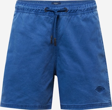 Superdry Normalny Spodnie w kolorze niebieski: przód