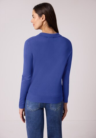 STREET ONE Pullover in Blau