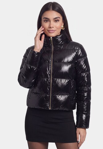 faina - Chaqueta de entretiempo en negro: frente