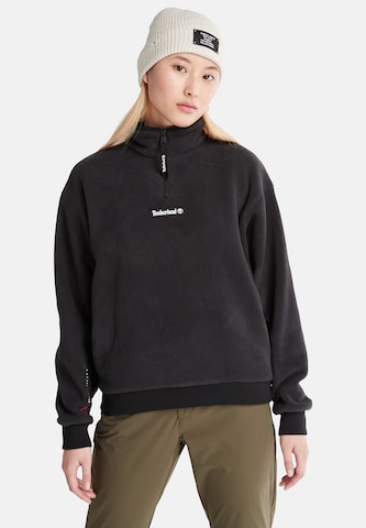 TIMBERLAND Sweatshirt ' Funnel' in Black: front