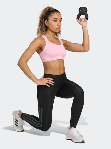 ADIDAS PERFORMANCE Bralette Sports Bra 'Tlrdim' in Pink
