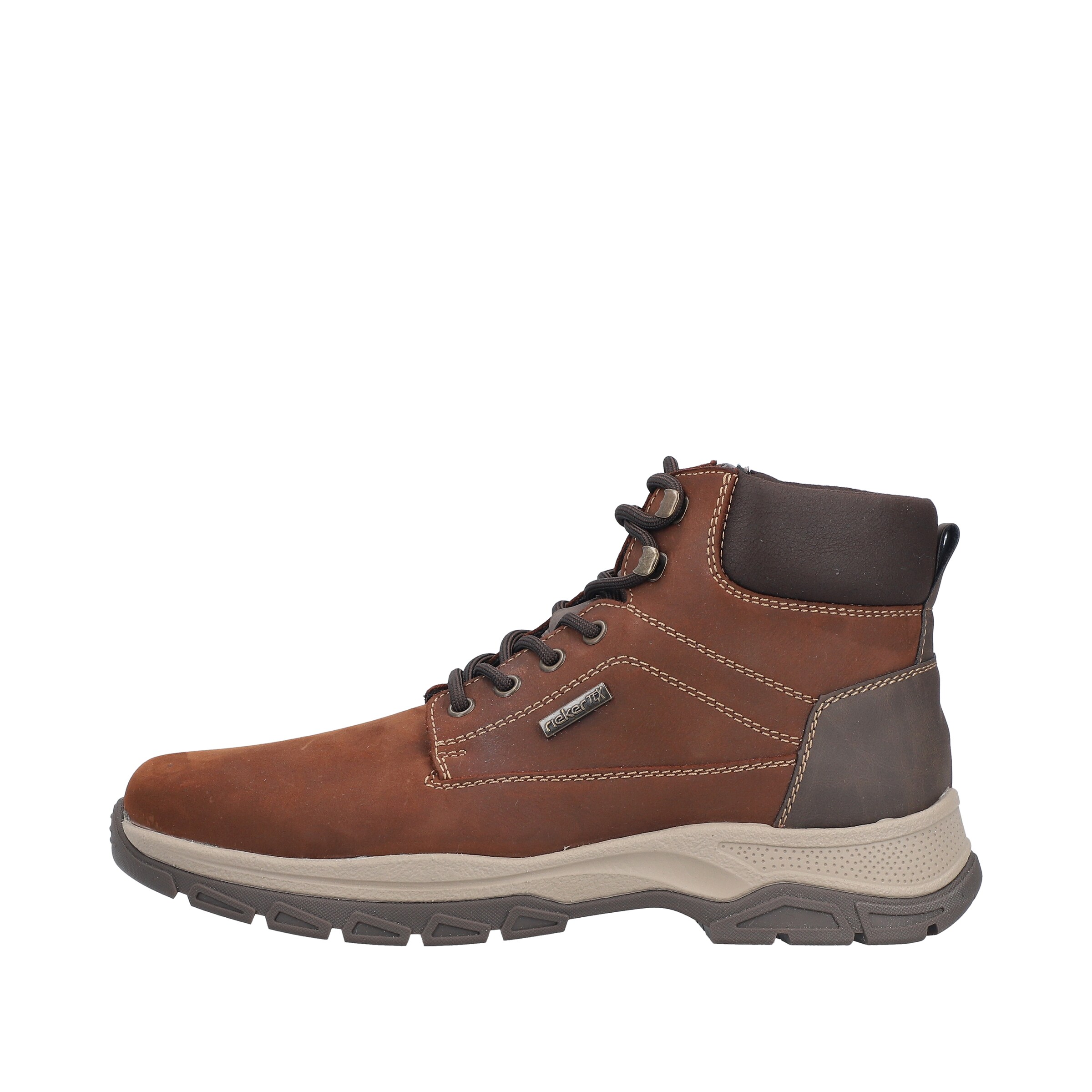 Bottines à lacets Rieker en marron