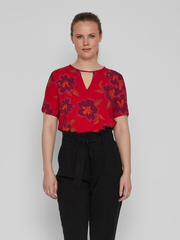 VILA Blouse 'Naja' in Rood: voorkant