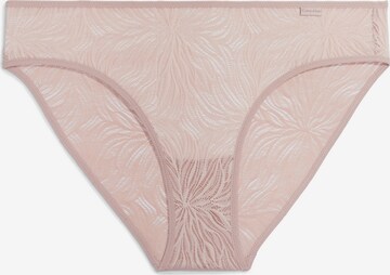 Slip 'Sheer Marquisette' di Calvin Klein Underwear in rosa: frontale