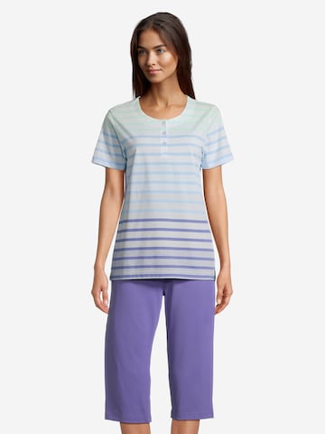 HAJO Pajama 'Klima Komfort' in Blue