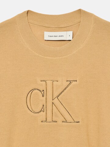 Calvin Klein Jeans Pulóver - bézs