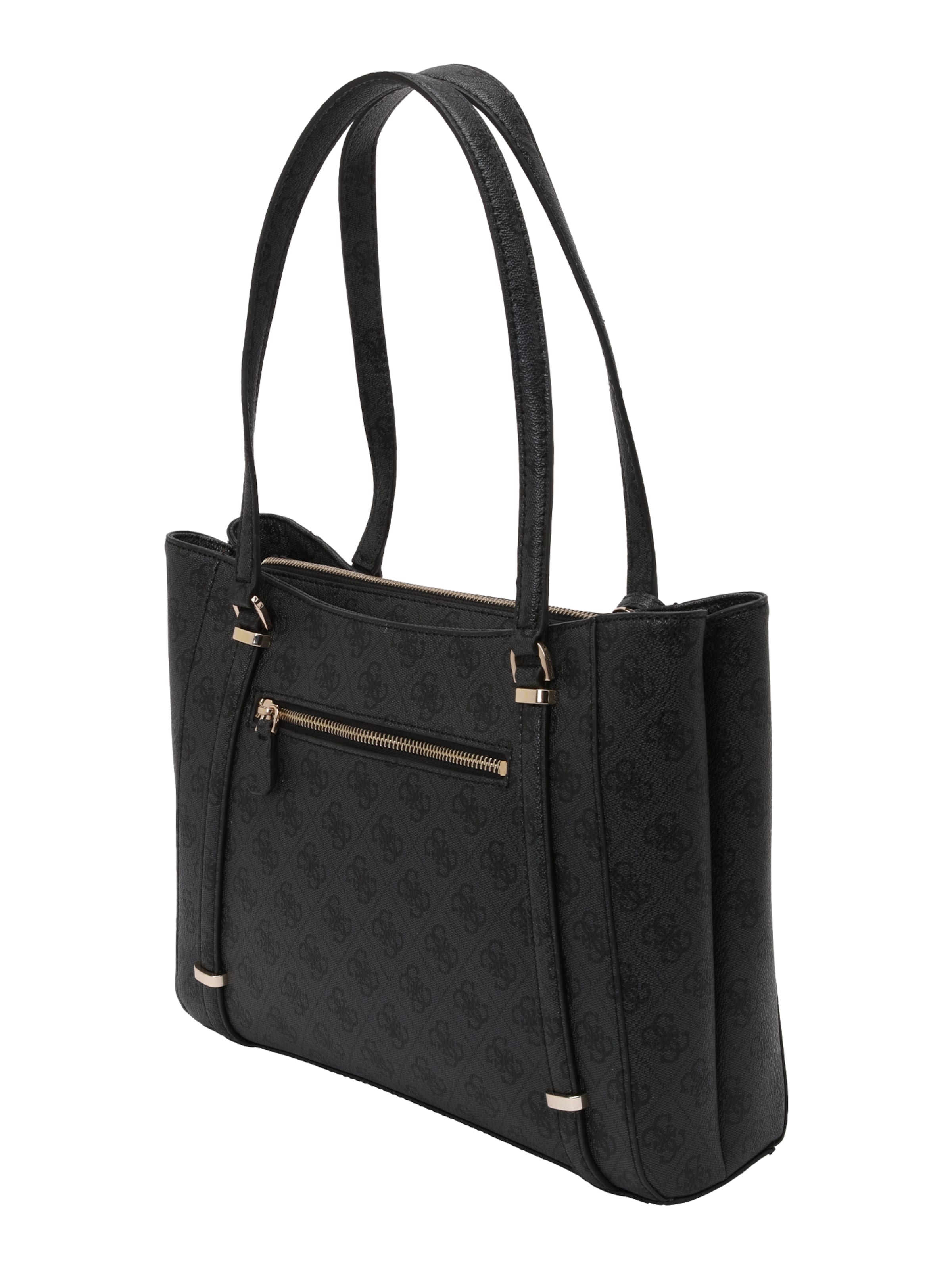 GUESS Olkalaukku 'Erica Elite' värissä musta