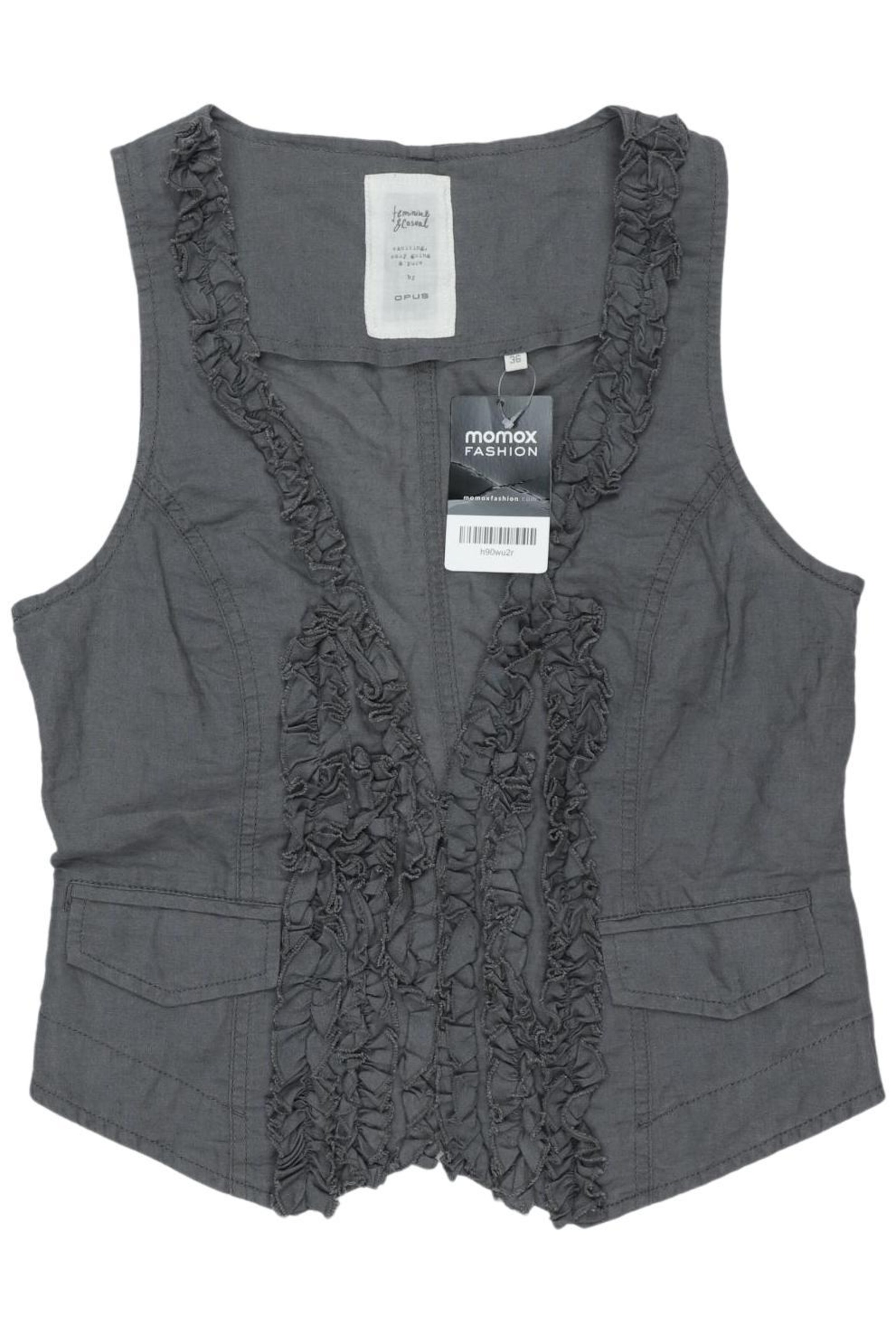 OPUS Vest in S in Grey: front