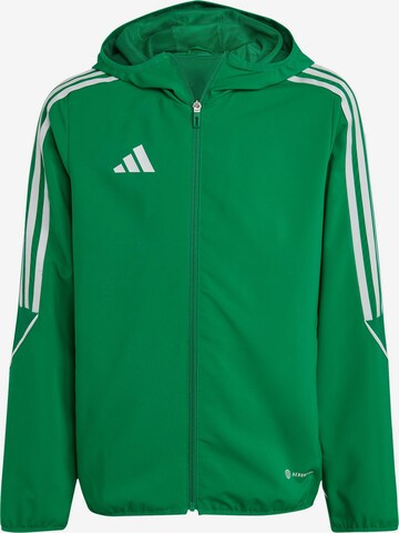 ADIDAS PERFORMANCE Athletic Jacket 'Tiro 23 League' in Green: front