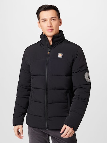 ELLESSE Winter Jacket 'Nebby' in Black: front