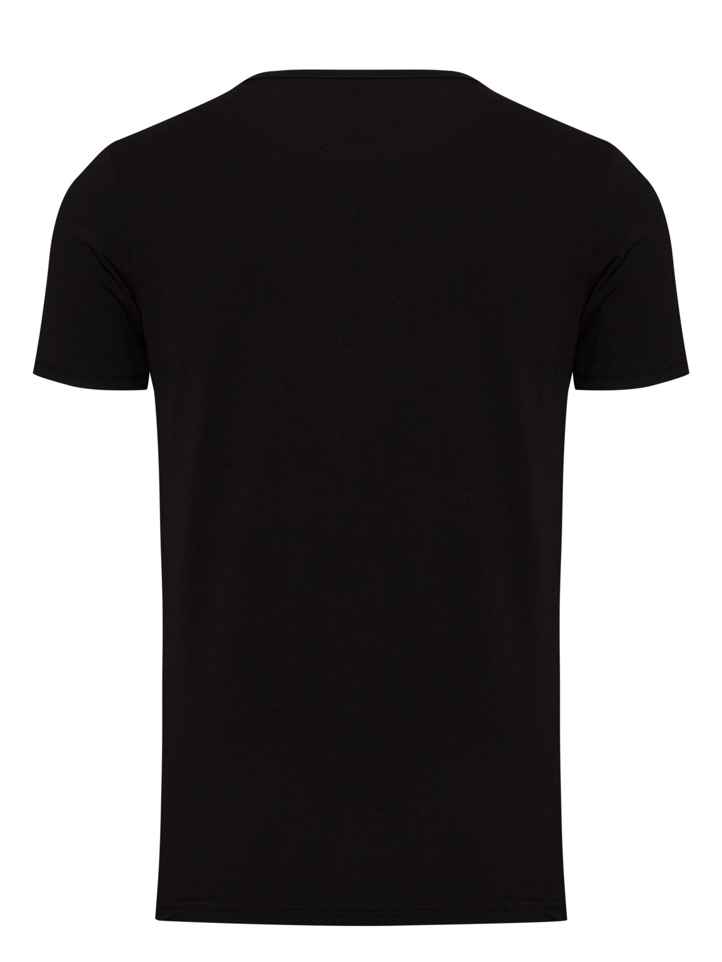yazubi Shirt 'Mythic Crew Neck' in Black