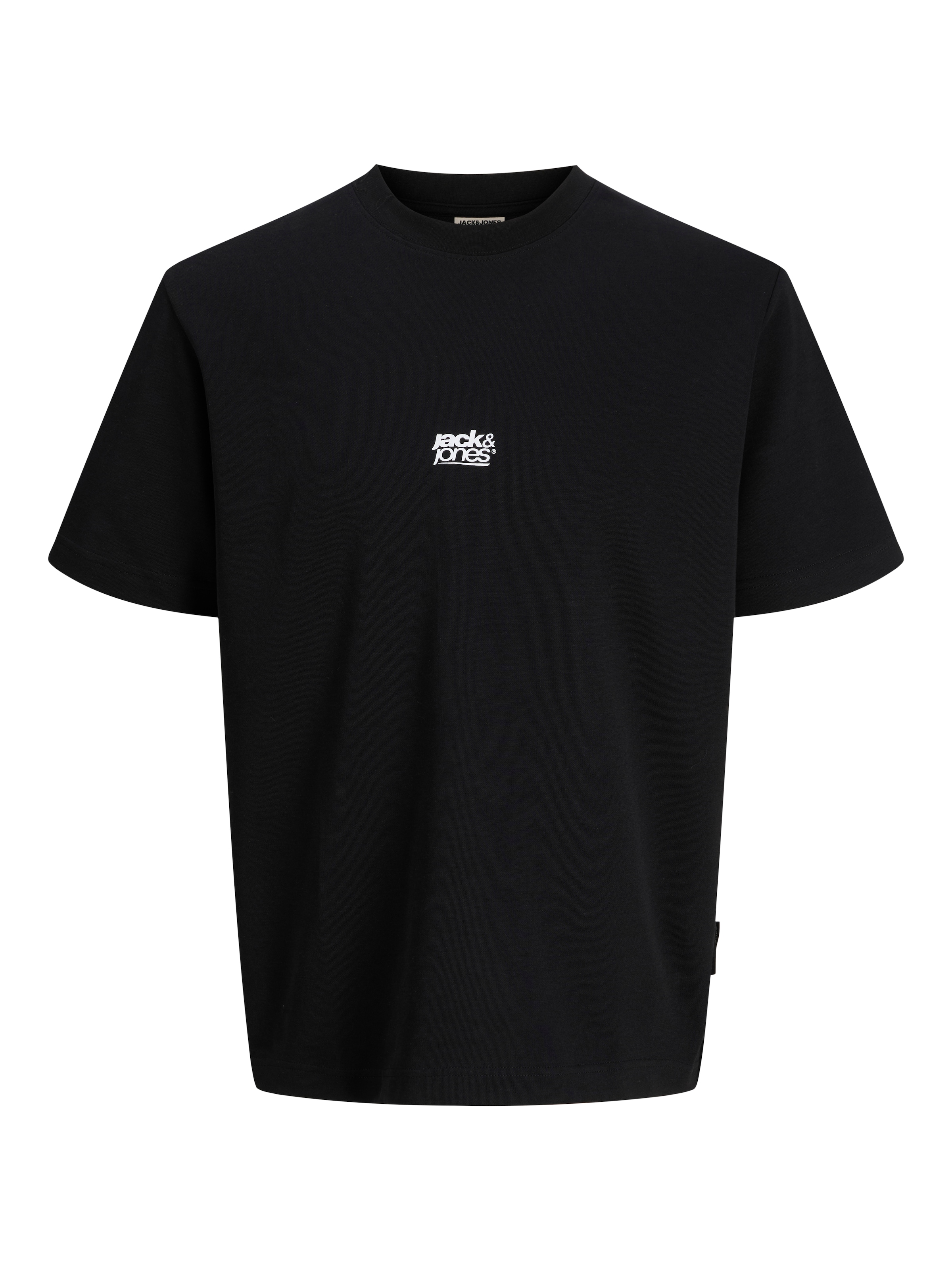 JACK & JONES Μπλουζάκι 'JCOBREEZE' σε μαύρο: μπροστά