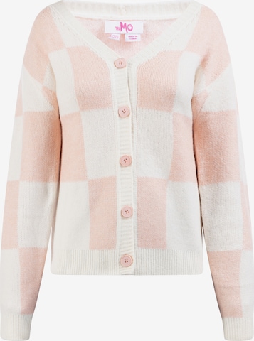 MYMO Knit cardigan 'Blonda' in Pink: front