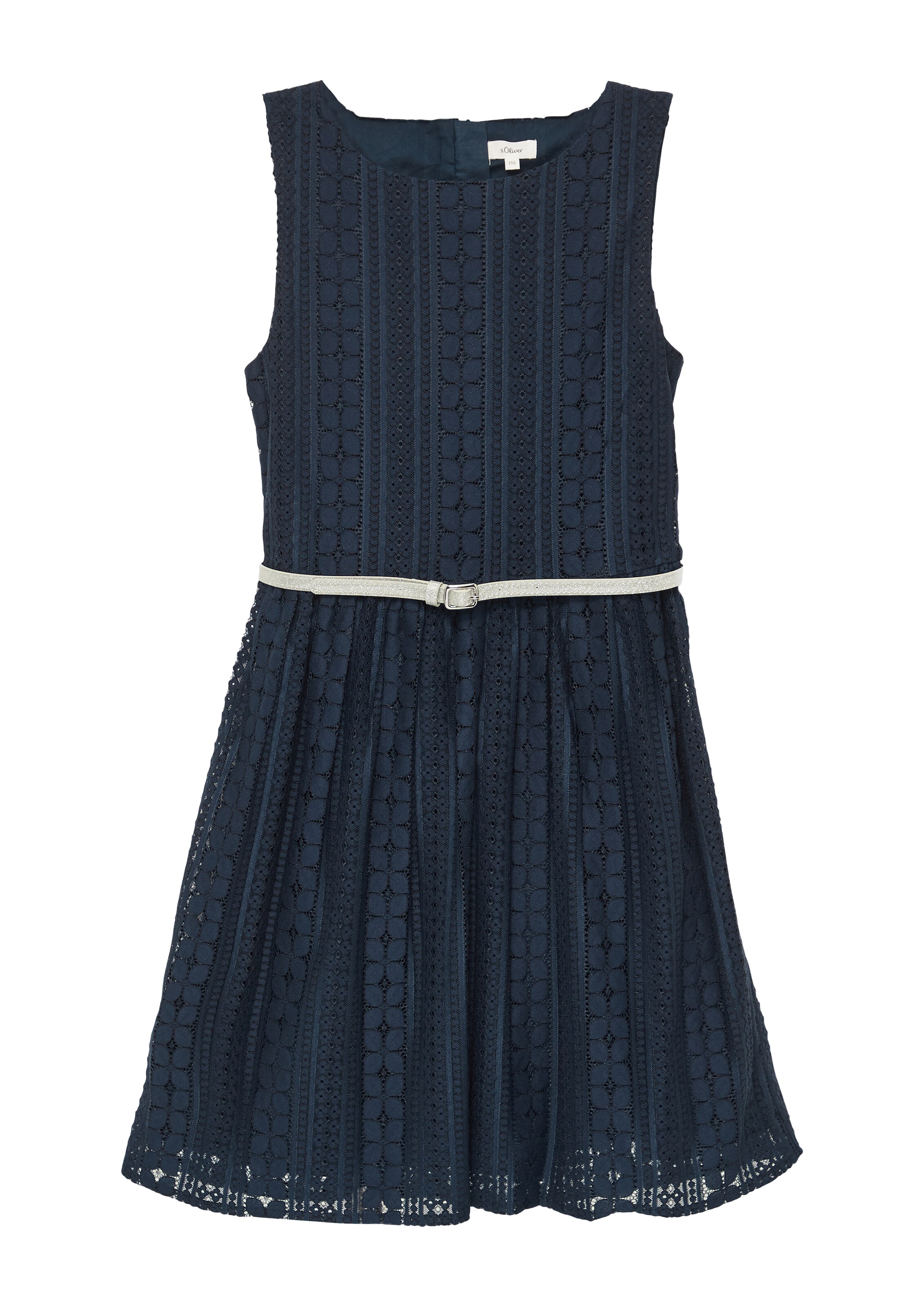 s.Oliver Jurk in Blauw: voorkant