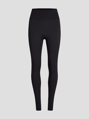YO-GAYA Skinny Leggings in Black: front