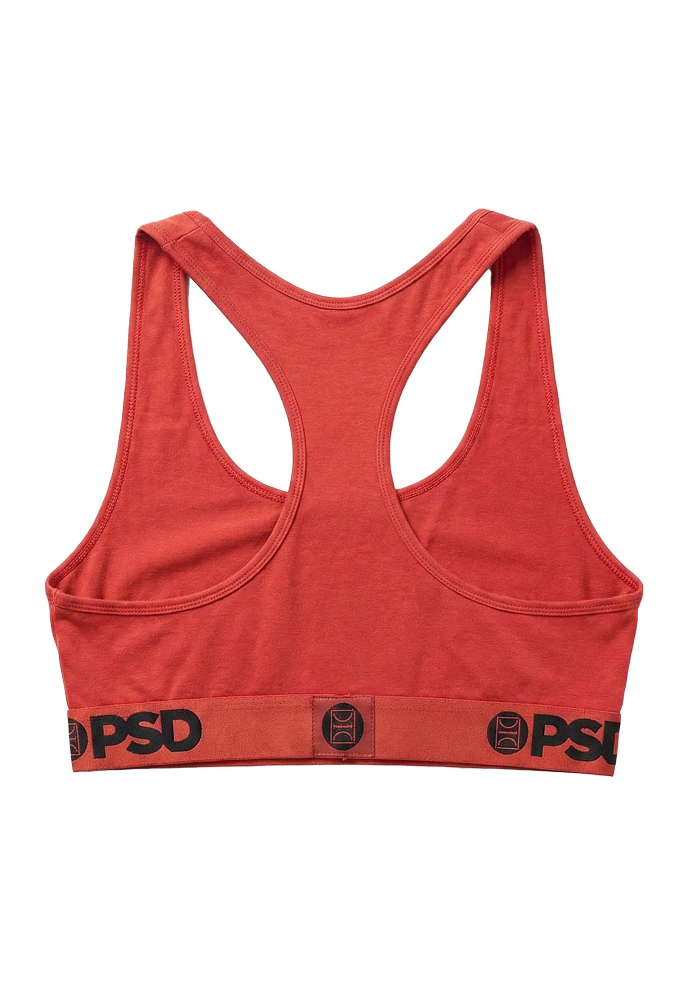 Reggiseno sportivo 'SIENNA' di PSD in arancione