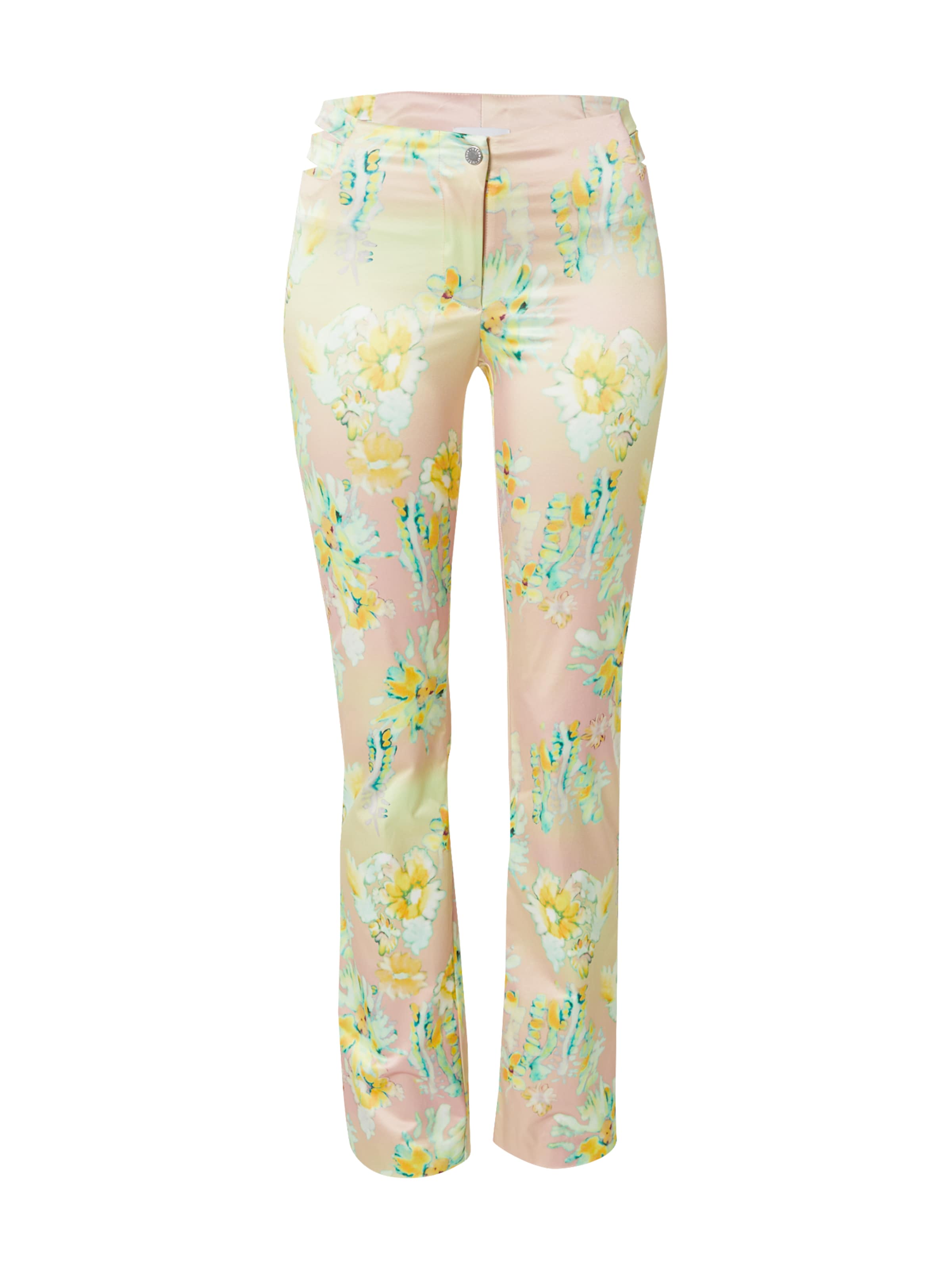 WEEKDAY - Regular Calças 'Zadie' em rosa: frente