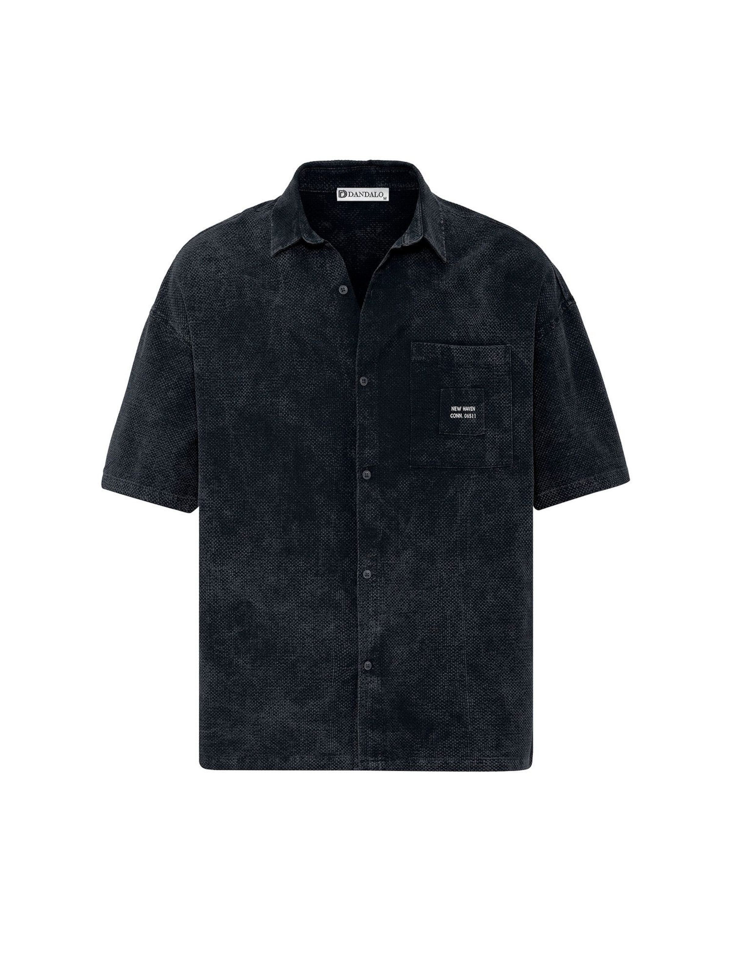 Dandalo Comfort fit Srajca | črna barva: sprednja stran