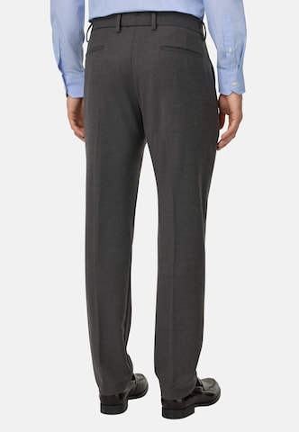 Coupe slim Pantalon à plis Boggi Milano en gris