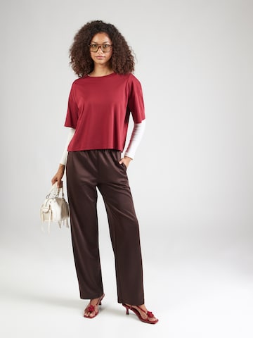 MSCH COPENHAGEN Shirt 'Moa Melea' in Red