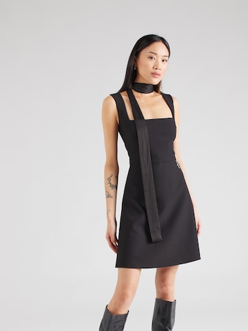 HUGO Red - Vestido 'Kasanka' em preto: frente