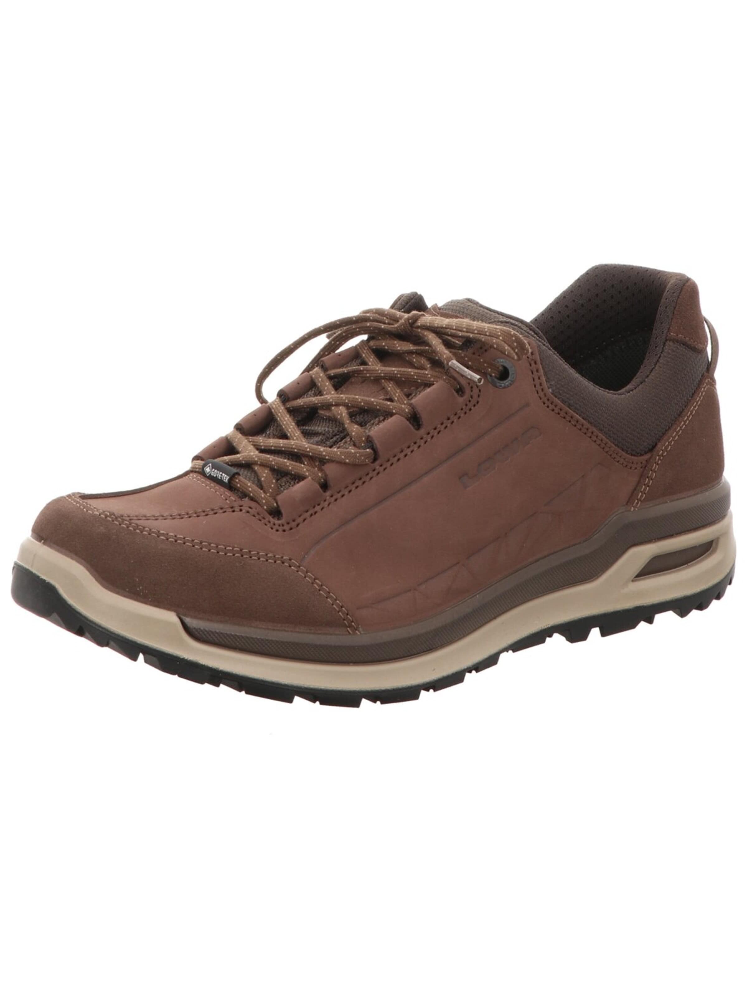 LOWA - Zapatos con cordón 'Schnürschuh Herren 311440/4242 Echtleder in braun' en marrón: frente