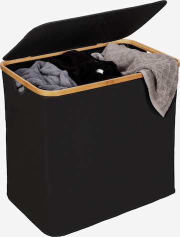 Wenko Laundry Basket 'Trio Ecori' in Black