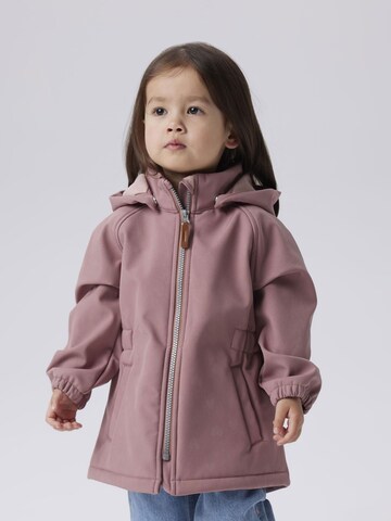 NAME IT Functionele jas 'ALFA08 Magic' in Roze: voorkant