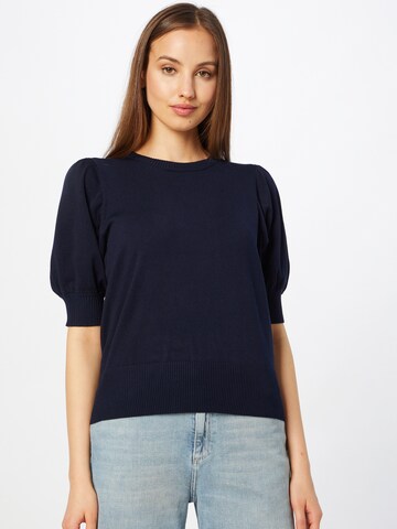 minus Trui in Blauw: voorkant