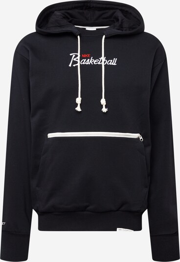 NIKE Sportsweatshirt in rot / schwarz / weiß, Produktansicht