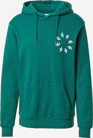 ADIDAS ORIGINALS - Sudadera 'Adicolor Spinner' en verde: frente