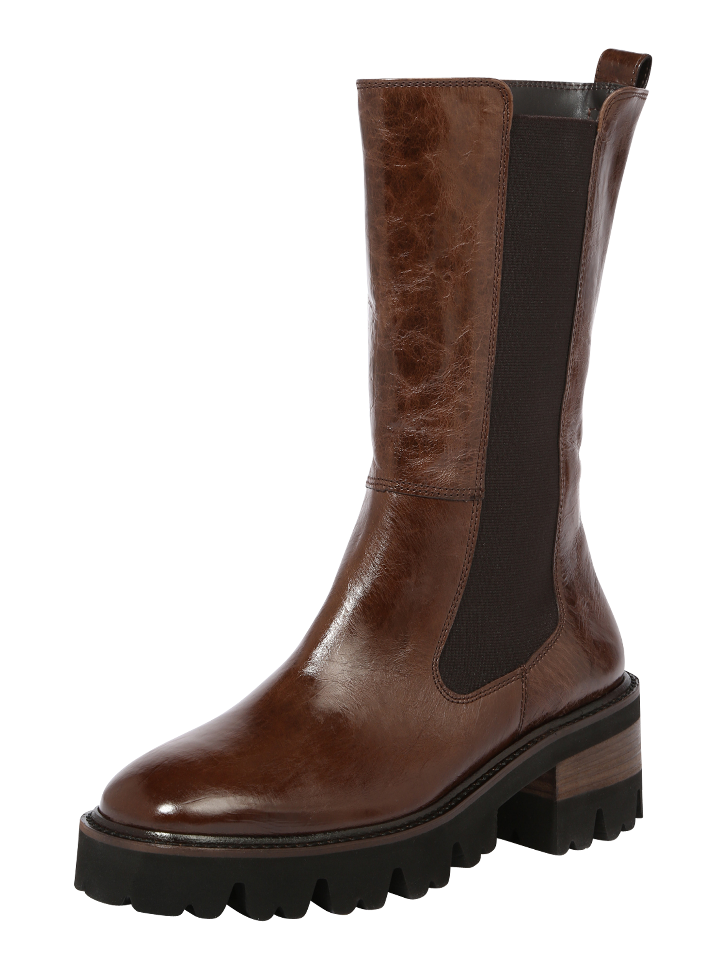 Scarpe Donna Paul Green Boots chelsea in Marrone Scarpe Donna Paul Green Boots chelsea in Marrone