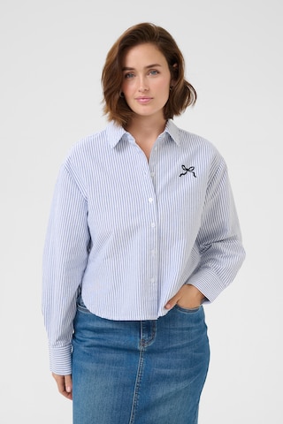 Kaffe Blouse 'Nelly' in Blue: front