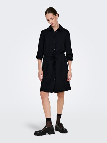 ONLY Shirt dress 'ONLMETTE' in Black: front