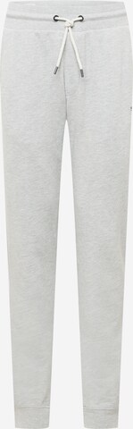 s.Oliver Tapered Broek in Grijs: voorkant