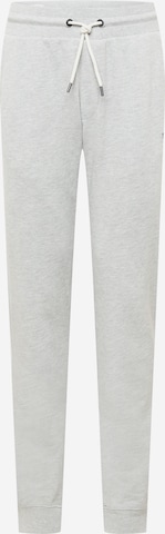 s.Oliver Tapered Broek in Grijs: voorkant