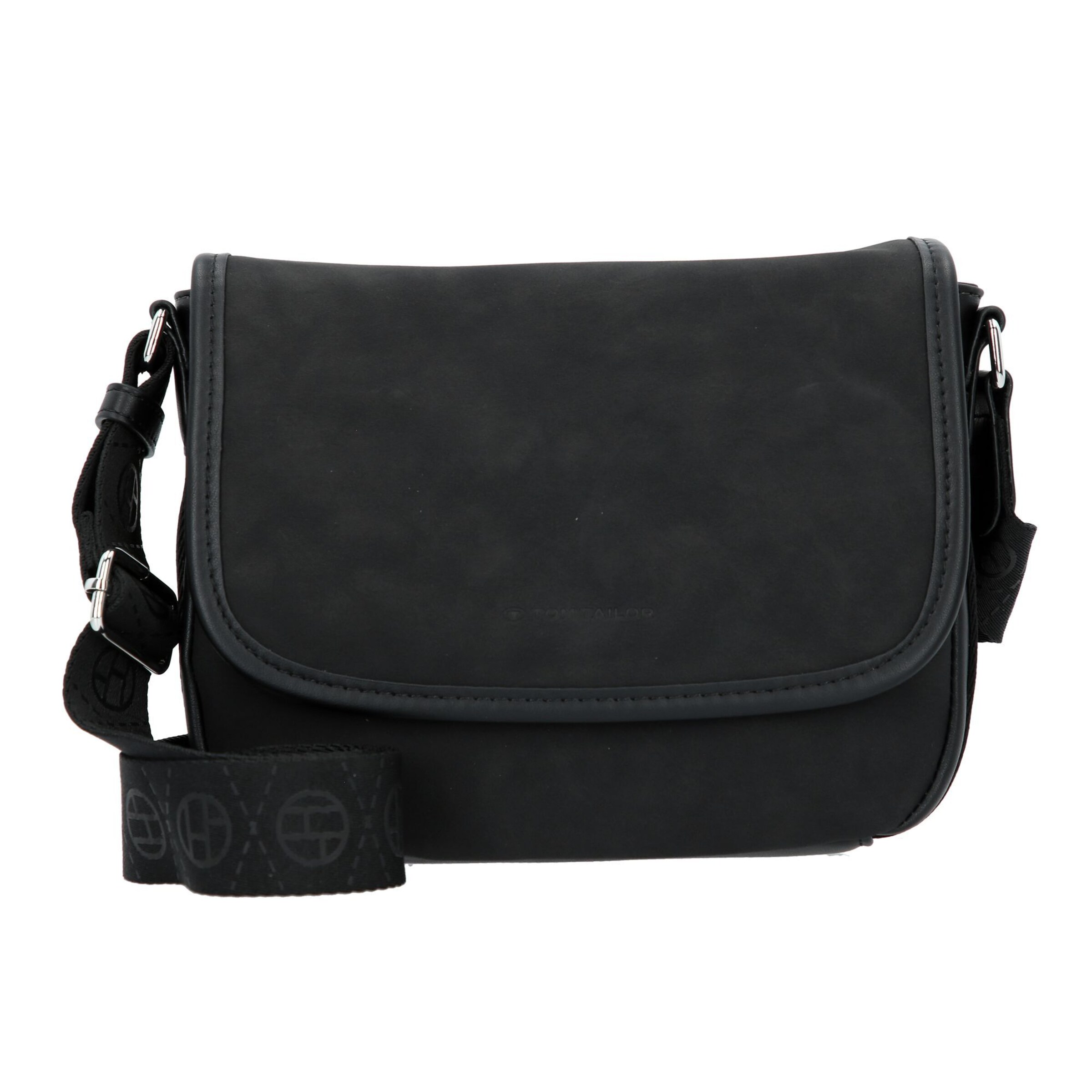 TOM TAILOR Handbag in Black: front