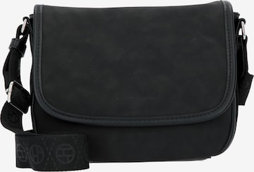 TOM TAILOR Handtas in Zwart: voorkant