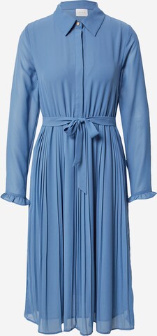 VILA Košilové šaty 'Blossoms' – modrá: přední strana