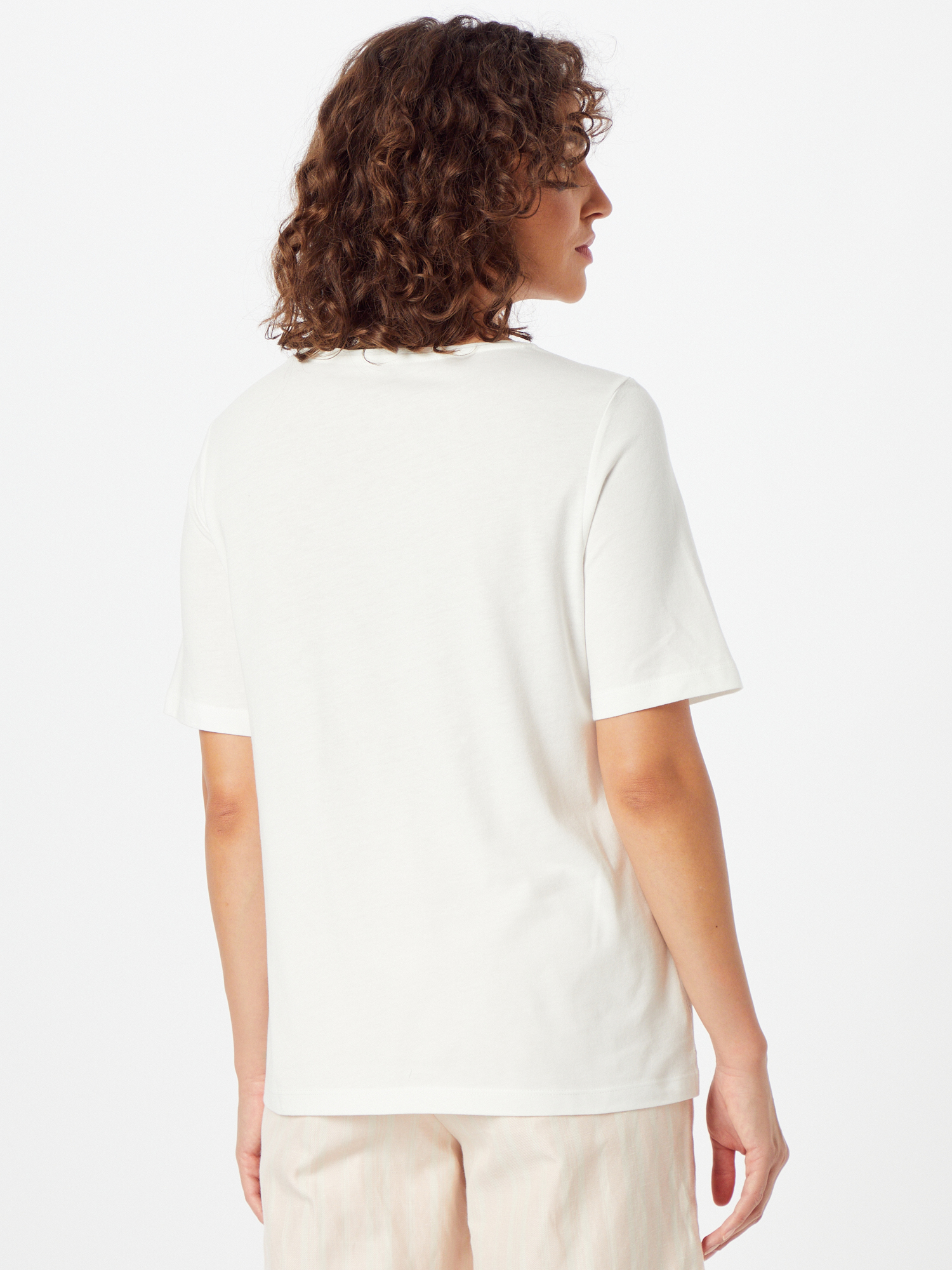 Kobiety yPLhx s.Oliver BLACK LABEL Koszulka w kolorze Białym 
