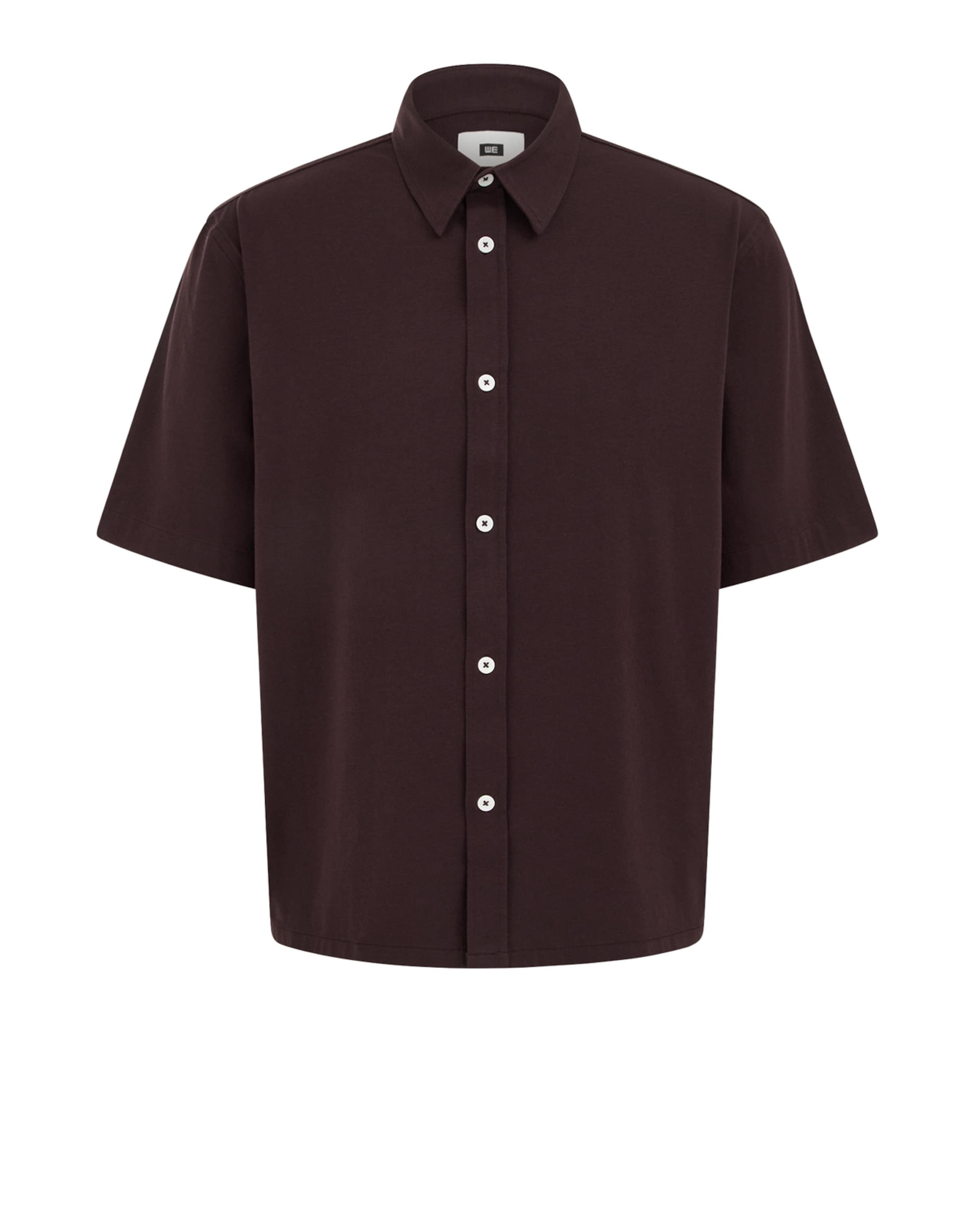 brūns WE Fashion Standarta piegriezums Biroja krekls: no priekšpuses