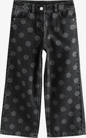 pilka Next Plačios klešnės Džinsai: priekis