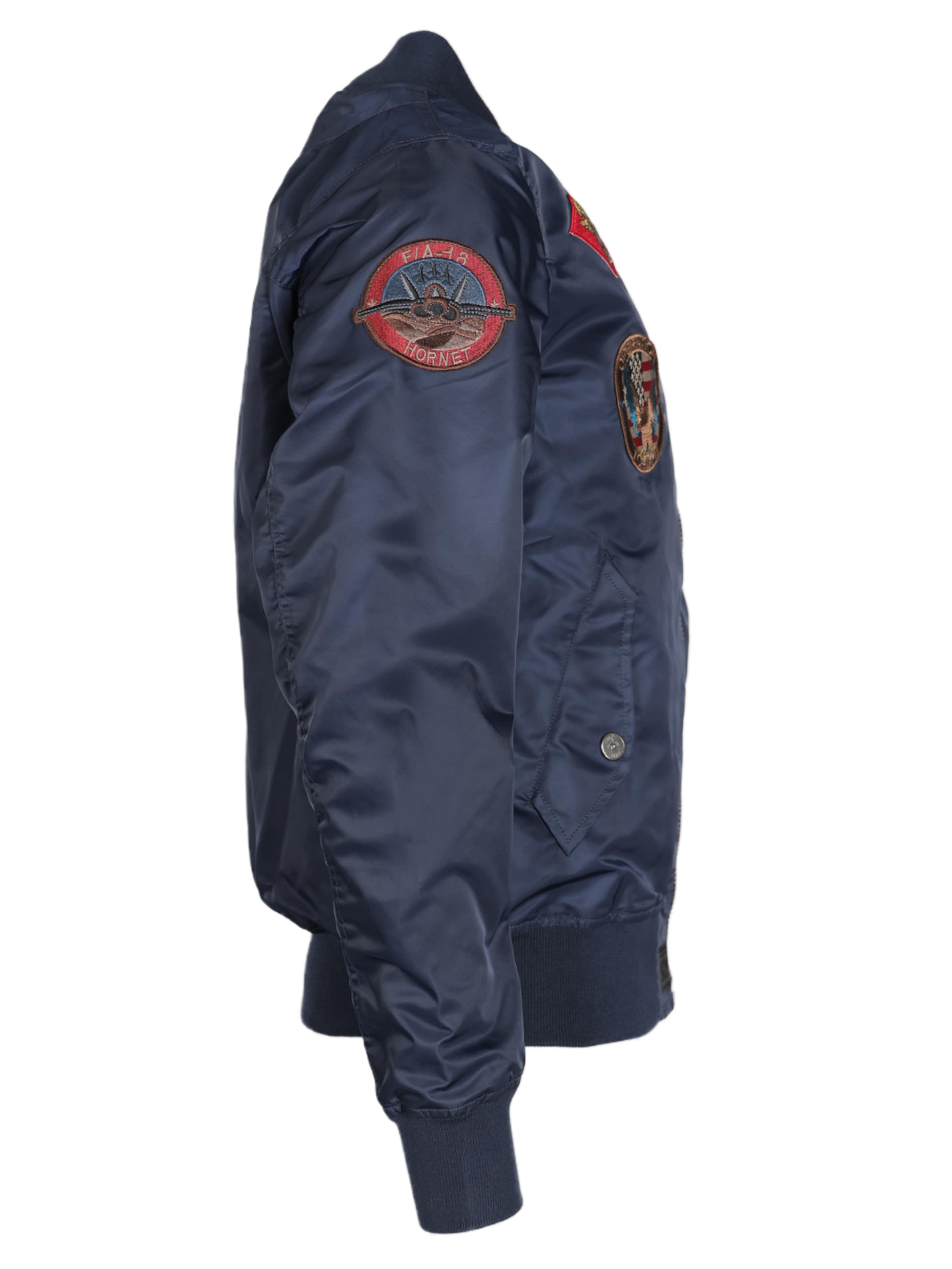 TOP GUN Jacke 'TG2024001' in Blau