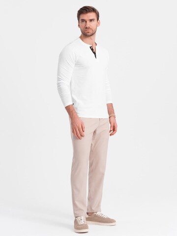 Ombre Shirt 'OM-LSCL-0107' in White