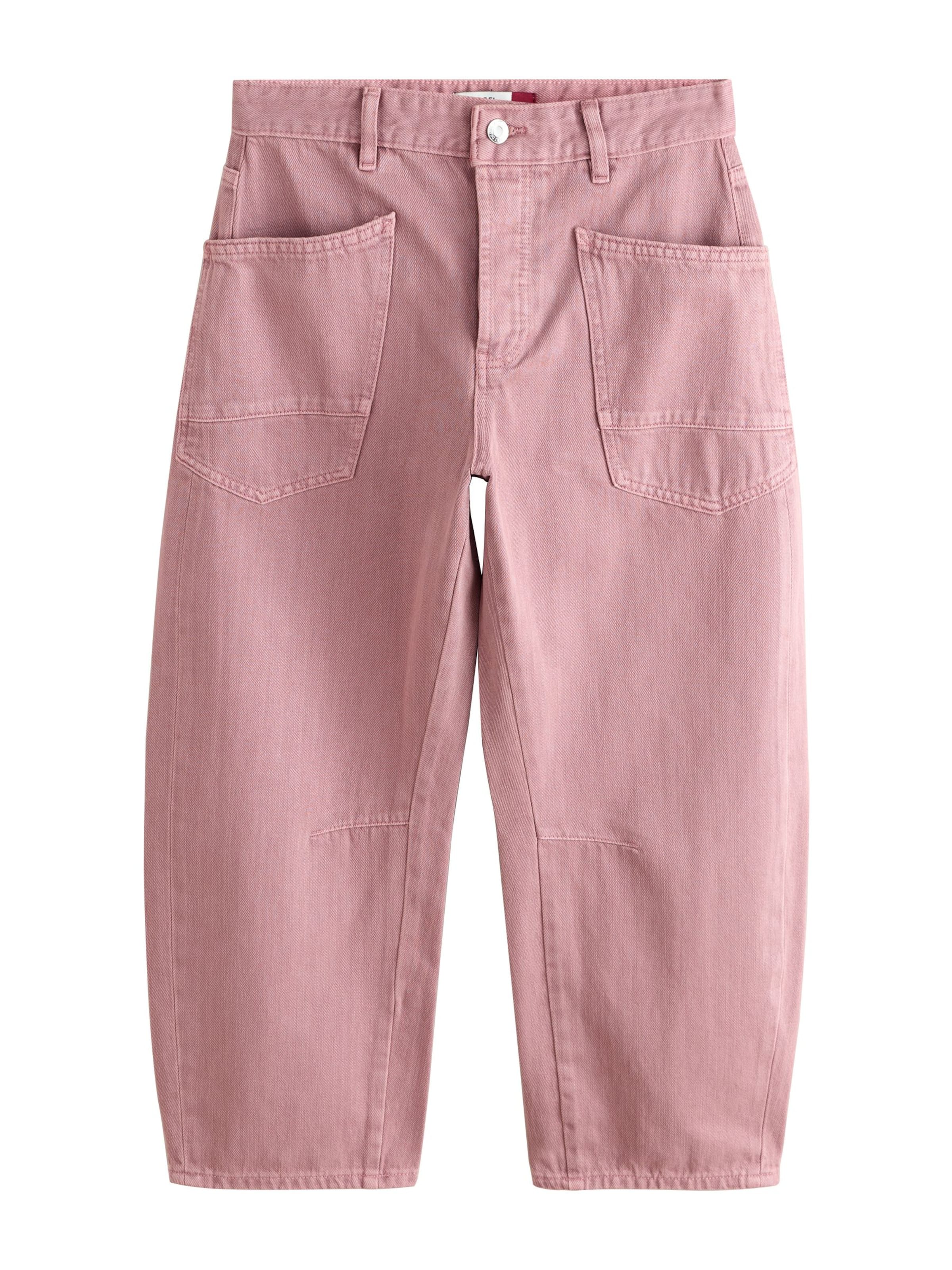 Loosefit Jean Next en rose : devant