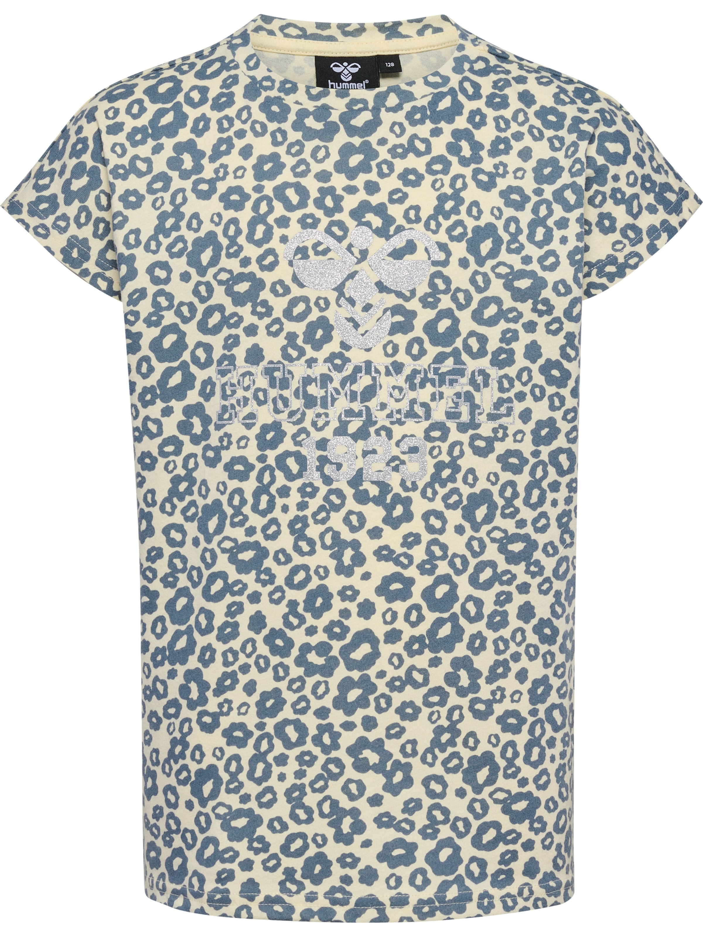 Hummel Shirt in Geel: voorkant