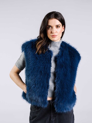 Gilet FREAKY NATION en bleu : devant