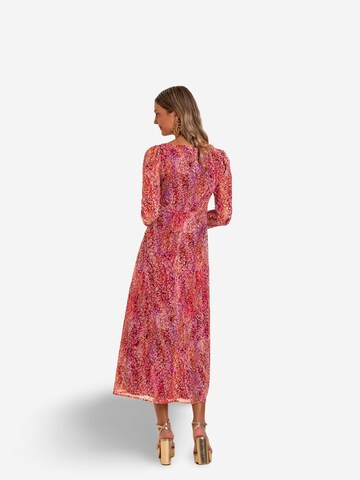 THE-ARE - Vestido em mistura de cores