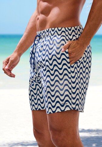 s.Oliver Badshorts i blå