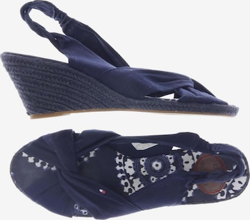 TOMMY HILFIGER Sandalen 39 in Blau: predná strana